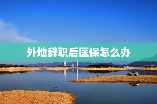 外地辞职后医保怎么办