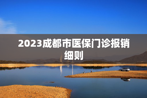 2023成都市医保门诊报销细则