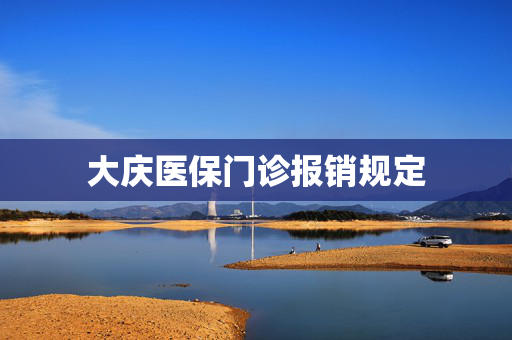 大庆医保门诊报销规定