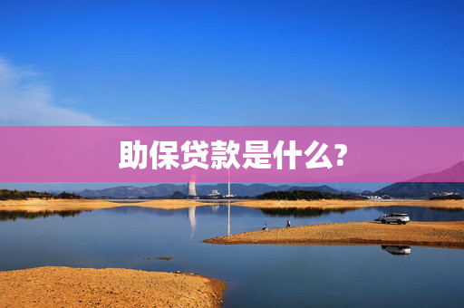 助保贷款是什么?
