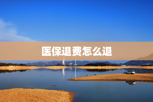 医保退费怎么退