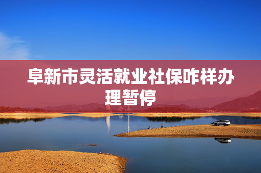 阜新市灵活就业社保咋样办理暂停