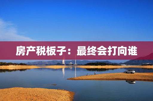 房产税板子：最终会打向谁