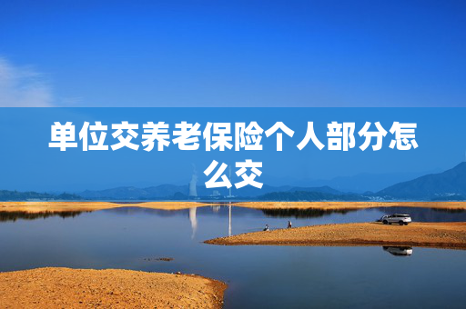 单位交养老保险个人部分怎么交