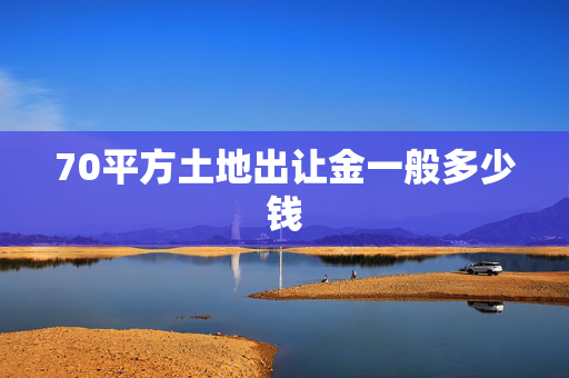 70平方土地出让金一般多少钱