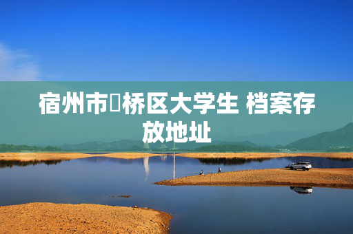 宿州市埇桥区大学生 档案存放地址