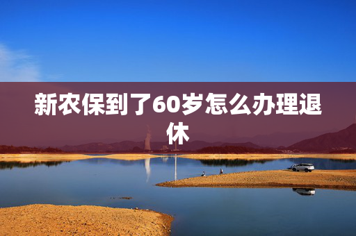 新农保到了60岁怎么办理退休