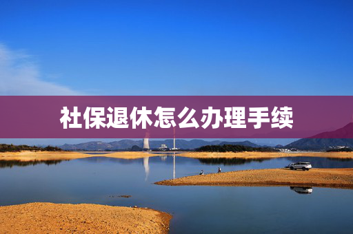 社保退休怎么办理手续