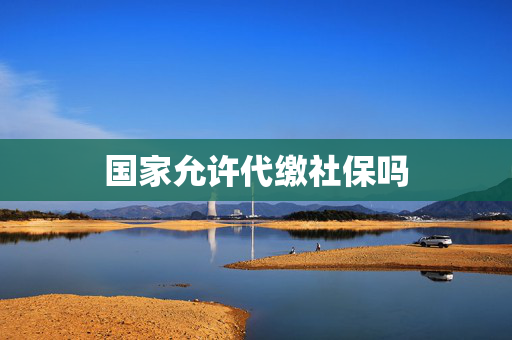 国家允许代缴社保吗