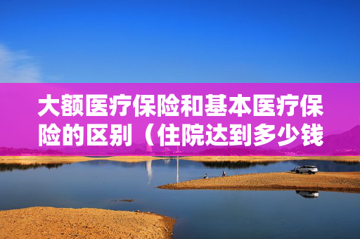 大额医疗保险和基本医疗保险的区别（住院达到多少钱能启动大额医保）
