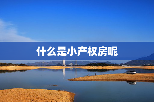 什么是小产权房呢