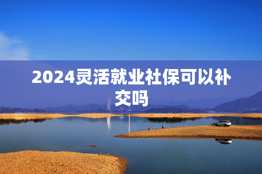 2024灵活就业社保可以补交吗