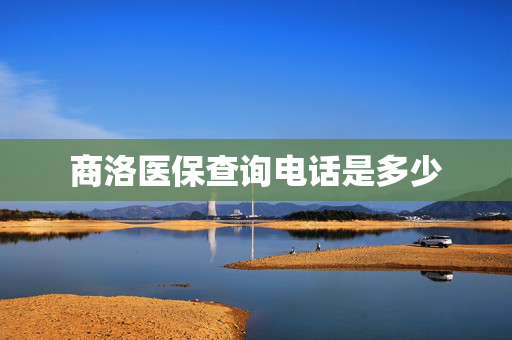 商洛医保查询电话是多少