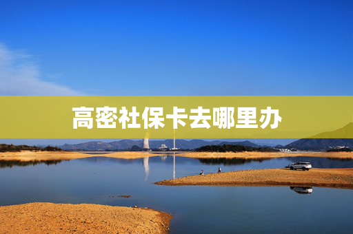 高密社保卡去哪里办