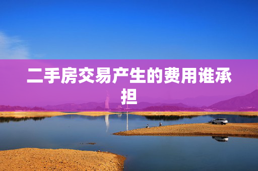 二手房交易产生的费用谁承担