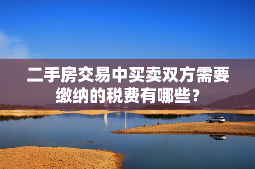 二手房交易中买卖双方需要缴纳的税费有哪些？