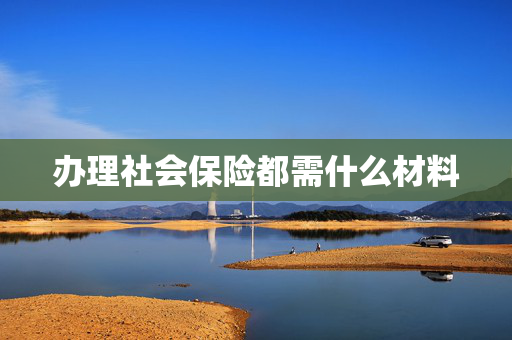 办理社会保险都需什么材料