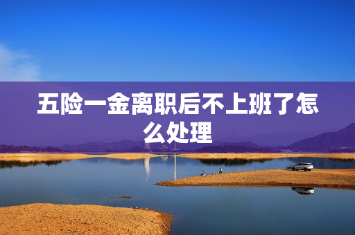 五险一金离职后不上班了怎么处理
