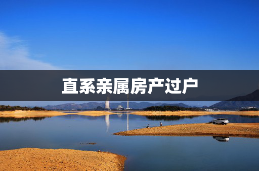 直系亲属房产过户