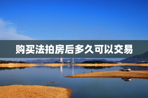 购买法拍房后多久可以交易