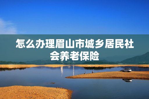 怎么办理眉山市城乡居民社会养老保险