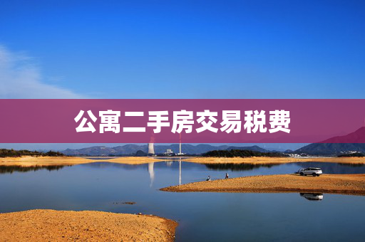 公寓二手房交易税费