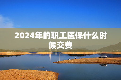 2024年的职工医保什么时候交费