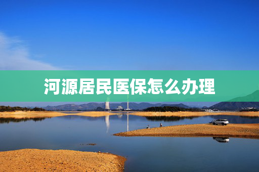 河源居民医保怎么办理