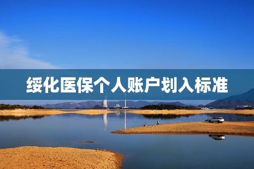 绥化医保个人账户划入标准