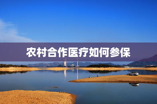 农村合作医疗如何参保