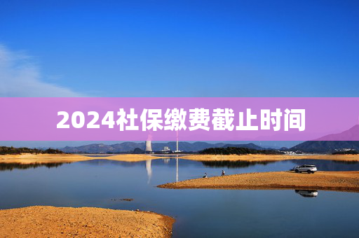 2024社保缴费截止时间