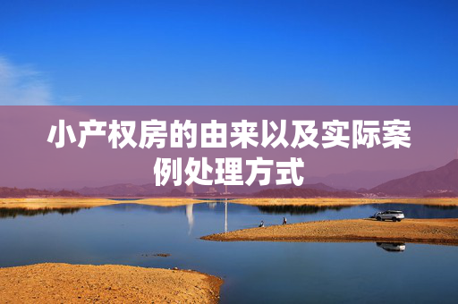 小产权房的由来以及实际案例处理方式