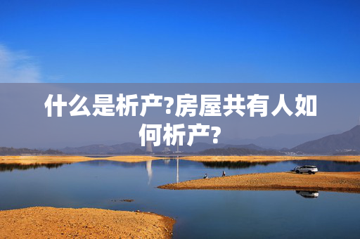 什么是析产?房屋共有人如何析产?