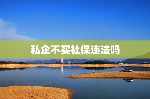 私企不买社保违法吗