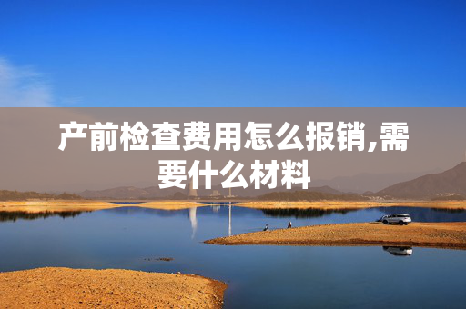 产前检查费用怎么报销,需要什么材料