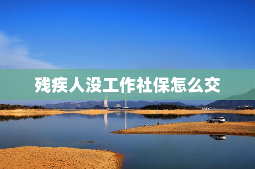 残疾人没工作社保怎么交