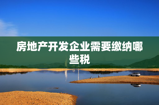 房地产开发企业需要缴纳哪些税