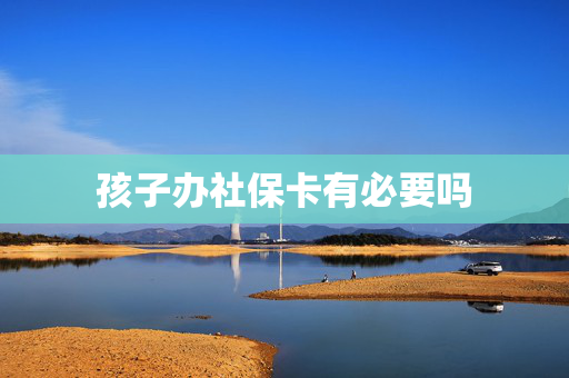 孩子办社保卡有必要吗