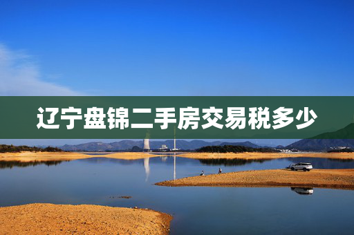 辽宁盘锦二手房交易税多少