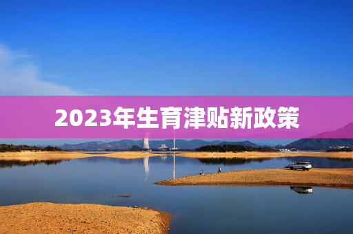 2023年生育津贴新政策
