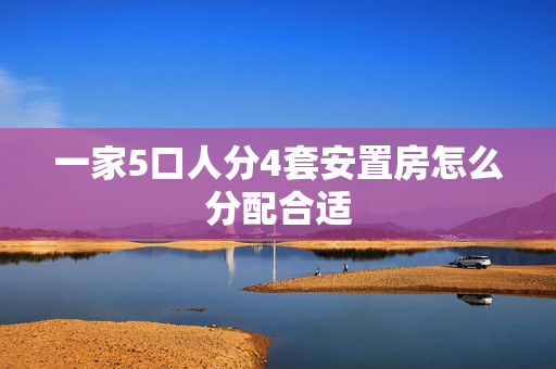 一家5口人分4套安置房怎么分配合适