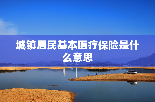 城镇居民基本医疗保险是什么意思