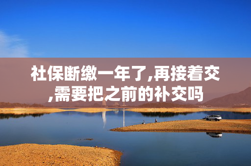 社保断缴一年了,再接着交,需要把之前的补交吗