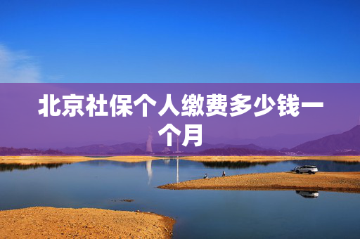 北京社保个人缴费多少钱一个月