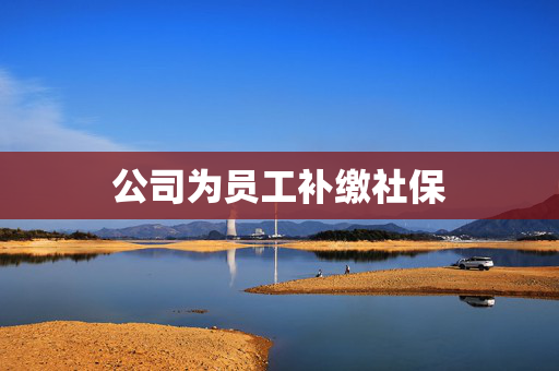 公司为员工补缴社保