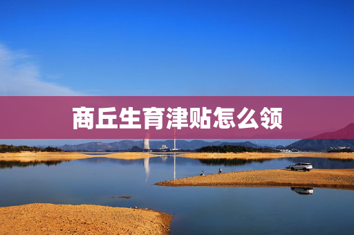 商丘生育津贴怎么领
