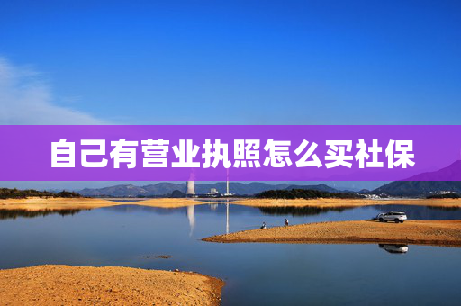 自己有营业执照怎么买社保