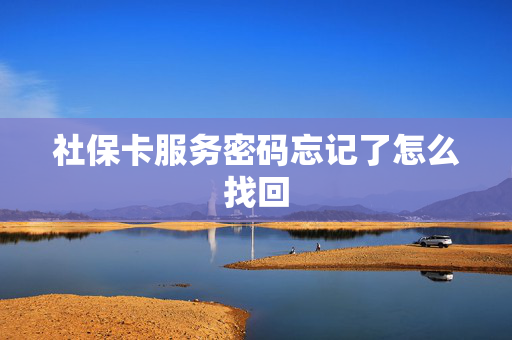 社保卡服务密码忘记了怎么找回