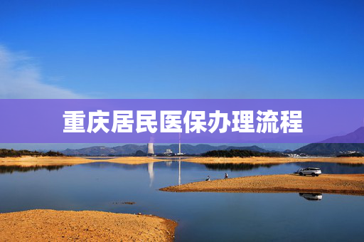 重庆居民医保办理流程