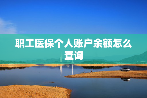 职工医保个人账户余额怎么查询